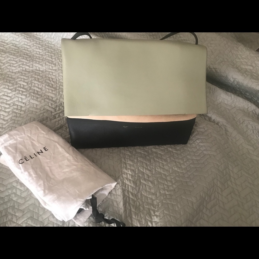 Celine all soft tote leather bag